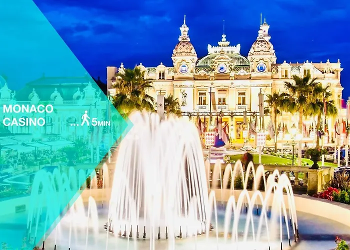 Designer Garden View Ac, Fiber Wifi Heart Of Monaco